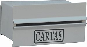 Caixa de correio Popular 12X23X11 para muro