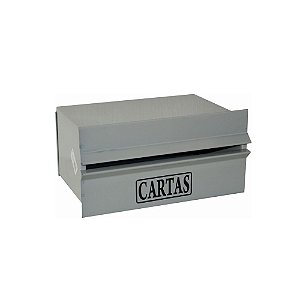 Caixa de correio Popular 12X23X11 para muro