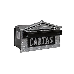 Caixa de correio Colonial 15x20x10 para muro