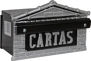 Caixa de correio Colonial 15x20x10 para grade