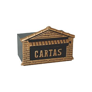 Caixa de correio Tijolinho 20x25x12 para muro