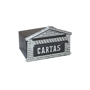 Caixa de correio Tijolinho 20x25x12 para muro