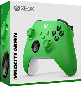 Controle sem fio Xbox séries verde