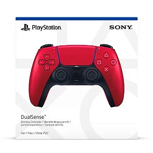 CONTROLE PS5 DUAL SENSE VOLCANIC RED