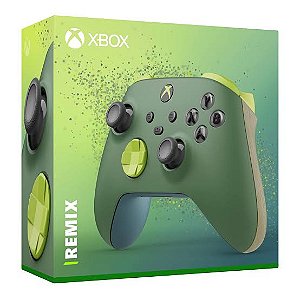 Controle Remix Xbox Séries Verde Com Bateria