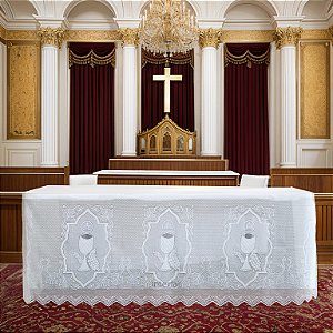 Renda Litúrgicos Sagrada Eucaristia 30cm