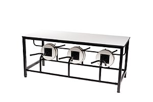 ST MRAR-06 MESA DE REFEITORIO ASSENTO REBATIVEL 84