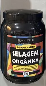 Selagem orgânica Desmaia Cabelo BRANCA Santini 2kg - PREÇO E ATENDIMENTO NO WHATSAPP (31)99895-4614