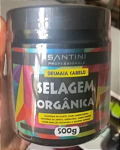 Selagem Orgânica Desmaia Cabelo SANTINI - Cabelo 500g