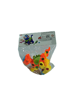 DINOSSAURO DESMONTAVEL T-REX 17CM IMCOL TOYS