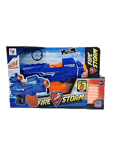 LANCA DARDOS 17CM USA PILHAS AUTOMÁTICA IMCOL TOYS