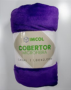 COBERTOR MANTA PLUSH CASAL 180X200 CINTA 4413 IMCOL