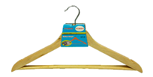 CABIDE DE MADEIRA IMCOL 3PCS 44.5CM 0771