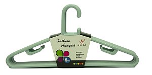 CABIDE PLASTICO INF. IMCOL 5PCS 27.5CM SORTIDO 0781