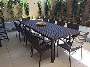 IMC CJ MESA 150X90CM+ 6 CAD.METAL 4461