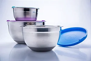 BACIA INOX IMCOL C/TP PLASTICA 2.5L 24CM 91163