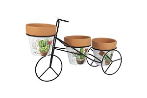 CJ VASO CERAMICA IMCOL 3P C/SUP.1176