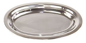 TRAVESSA OVAL IMCOL INOX 25.5CM 1026
