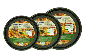 FORMA ANTIADERENTE PIZZA IMCOL RED.26CM 0530
