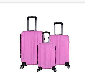 MALA VIAGEM IMCOL JG 3PCS 0874 ROSA