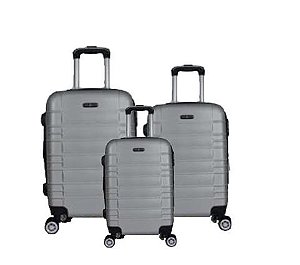 MALA VIAGEM IMCOL JG 3PCS 0891 CINZA COM EXPANSOR