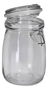 POTE VIDRO IMCOL C/TRAVA C/TP VIDRO 500ML 221726