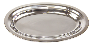 Bandeja Oval Inox Imcol