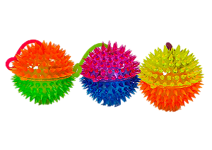 BOLINHA FLASHING SPIKY - IMCOL TOYS