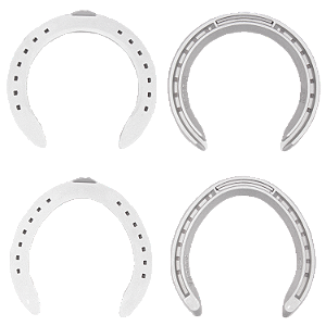 FERRADURA DE ALUMÍNIO 4PCS Nº 7