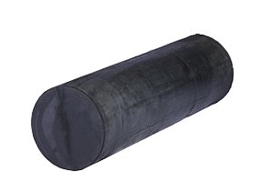 Tarugo de Borracha SBR 500mm - Diâmetro de 75mm a 175mm