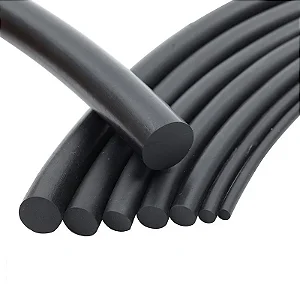 Perfil de Borracha EPDM Redondo de 7mm a 13mm - 1 metro