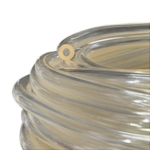 Tubo Cristal Amarelo para Gasolina 5mm x 2,5mm - 1 metro