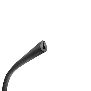 Perfil de Borracha Tipo U REF: 093 - 1 metro