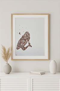 filha da lua | A4 | ilustração original