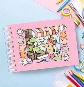 Livro Caderno de Colorir Bobbie Goods