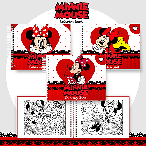 Livro Caderno de Colorir | Minnie Mouse
