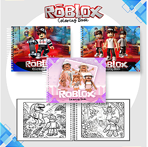 Livro Caderno de Colorir | Roblox