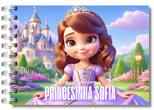 Livro Caderno de Colorir | Princesinha Sofia