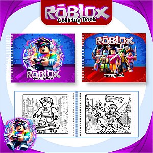 Livro Caderno de Colorir | Roblox 2.0