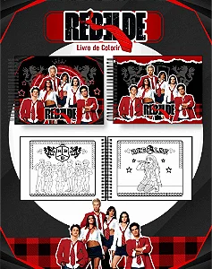 Livro Caderno de Colorir | Rebeldes