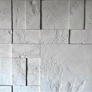 Revestimento Mosaico Pedra Cimentícia - White (m²)