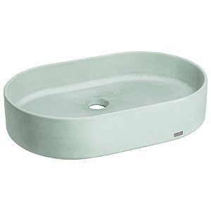 Cuba Oval de Apoio em Concreto - Acqua