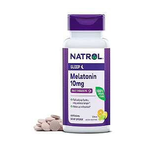 MELATONIN 10MG - 60 TABLETES - NATROL