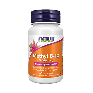 METHYL B-12 5,000 MCG - NOW