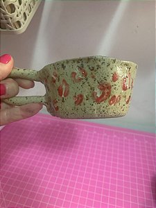 Caneca Oncinha Alça Canudo