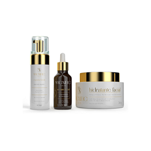 KIT HIDRATANTE FACIAL -SERUM NIACINAMIDA - ESPUMA DE LIMPEZA FACIAL