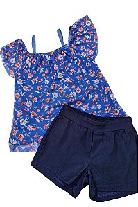 Conjunto Infantil Menina Milon Flores