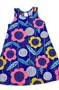 Vestido Kyly Infantil Menina Estampado