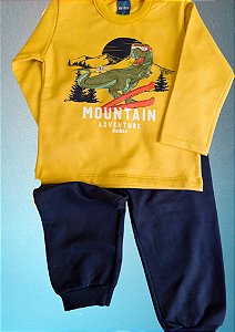 CONJUNTO REIREX MENINO INFANTIL INVERNO DINOSSAURO