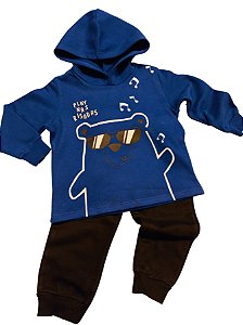 Conjunto de Moletom Play nas Risadas Malwee